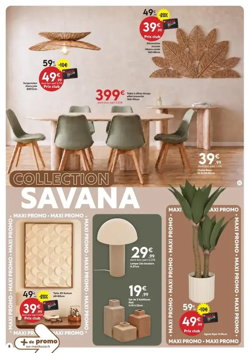 Maxi Bazar catalogue du 30/09 au 26/10/2026 – page 8