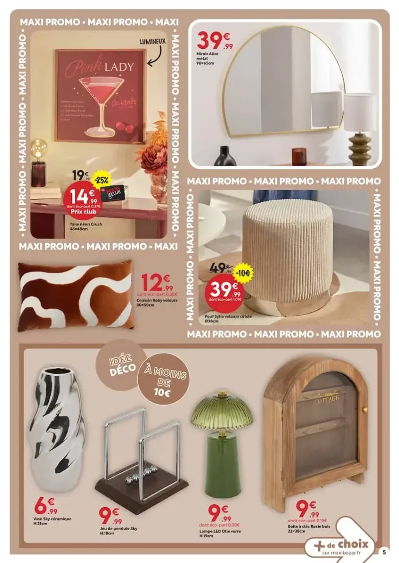 Maxi Bazar catalogue du 30/09 au 26/10/2026 – page 5