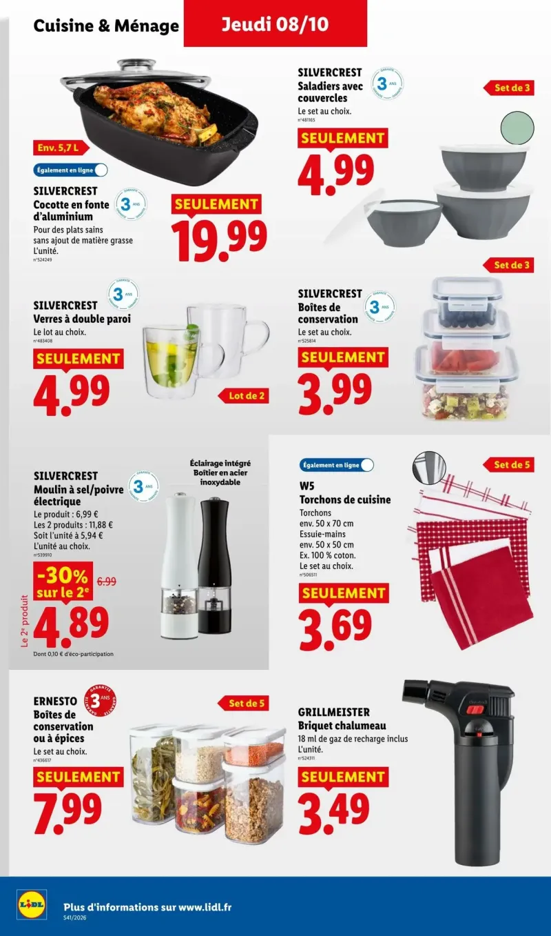 Lidl catalogue du 04/10 au 15/10/2026 – page 40