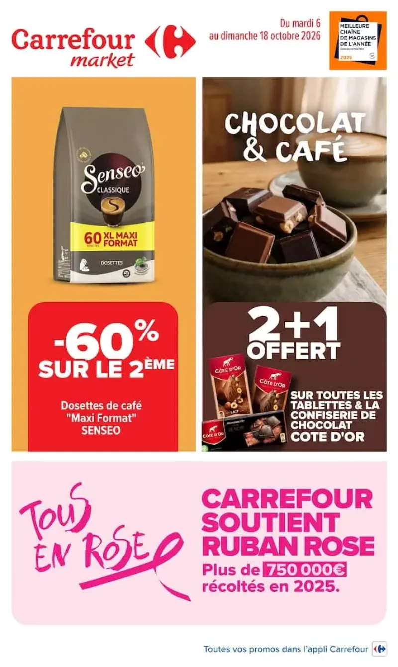 Carrefour Market catalogue du 06/10 au 19/10/2026 – page 1