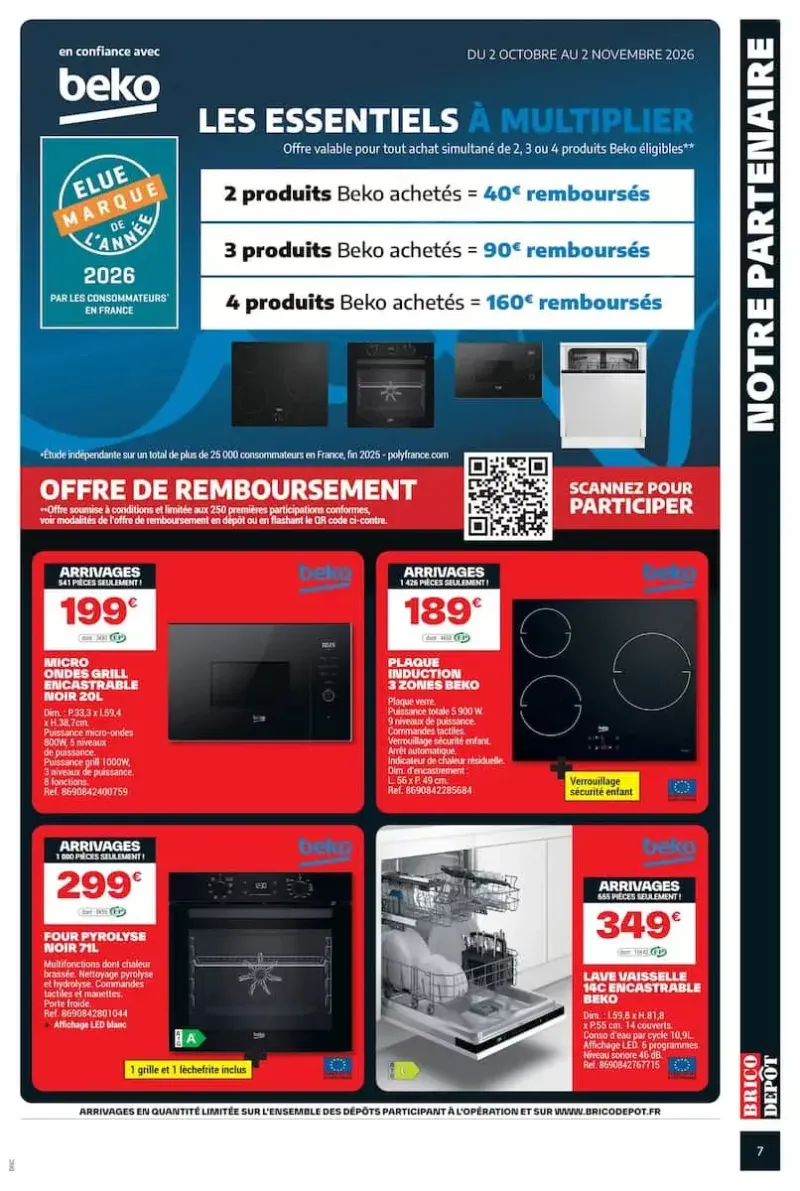 Brico Dépôt catalogue du 02/10 au 16/10/2026 – page 7