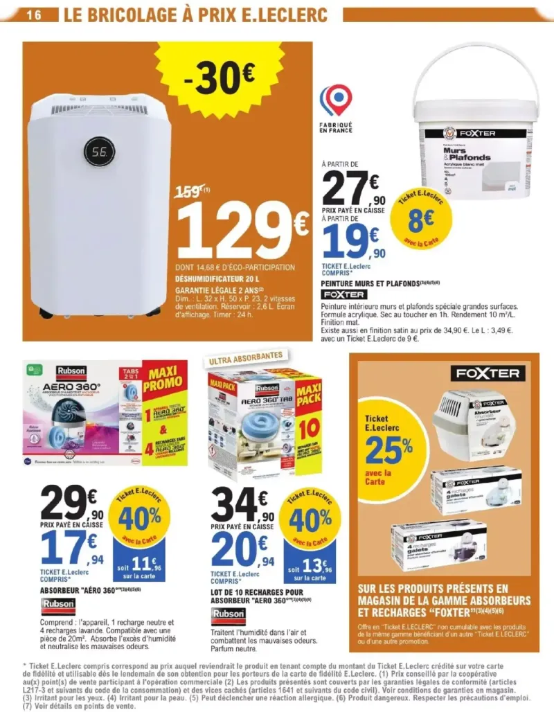 E.Leclerc catalogue du 22/09 – page 16