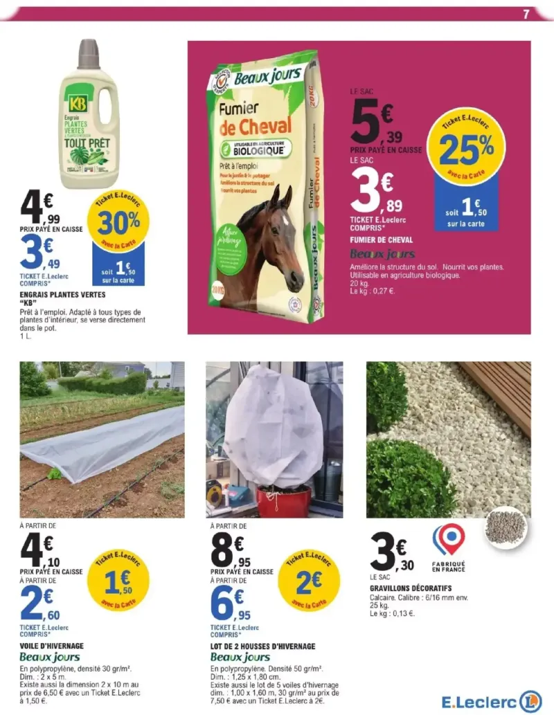 E.Leclerc catalogue du 22/09 – page 7