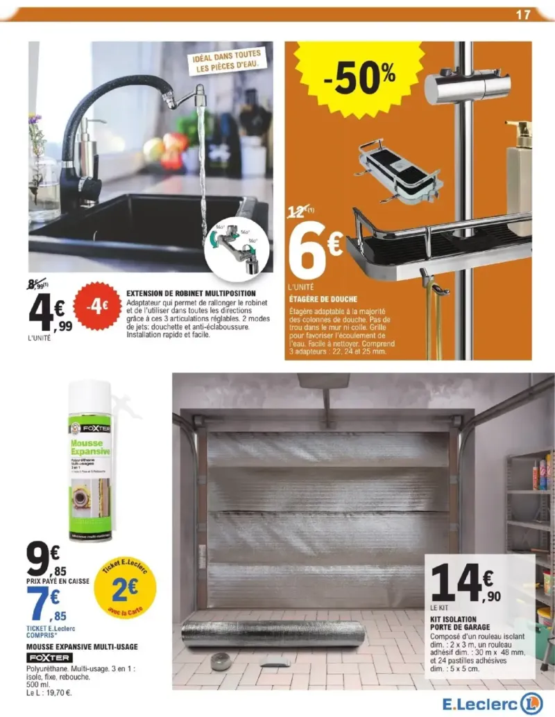 E.Leclerc catalogue du 22/09 – page 17