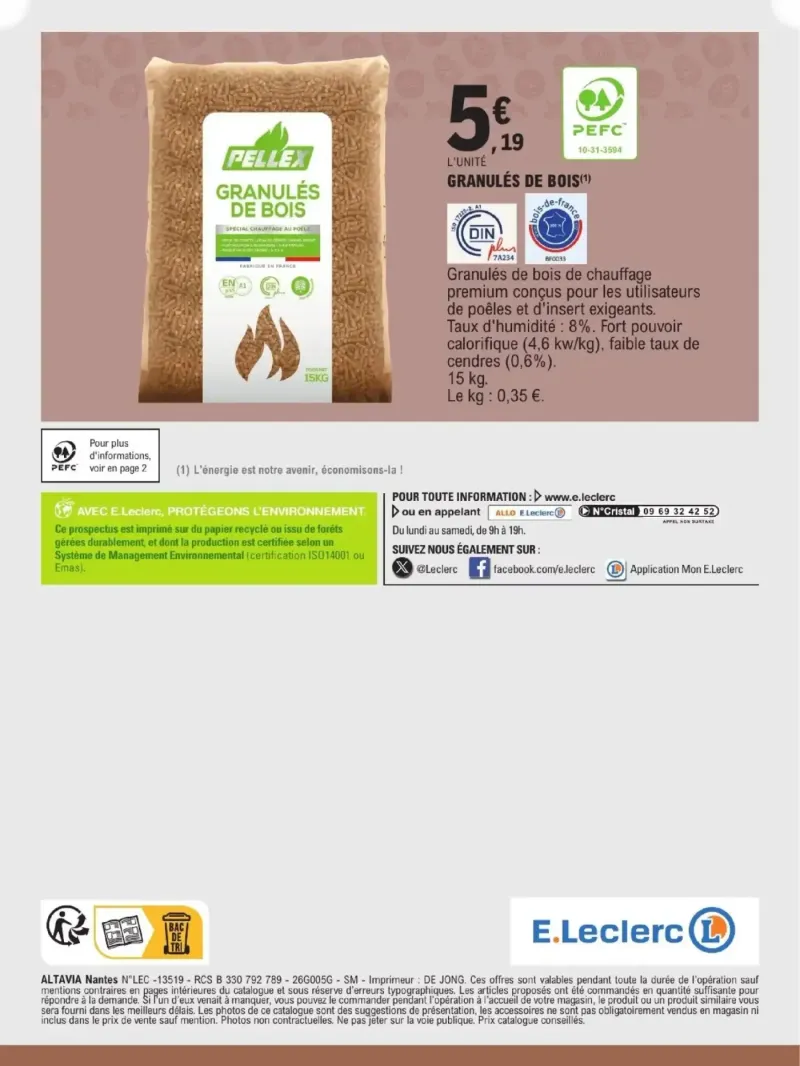 E.Leclerc catalogue du 22/09 – page 20