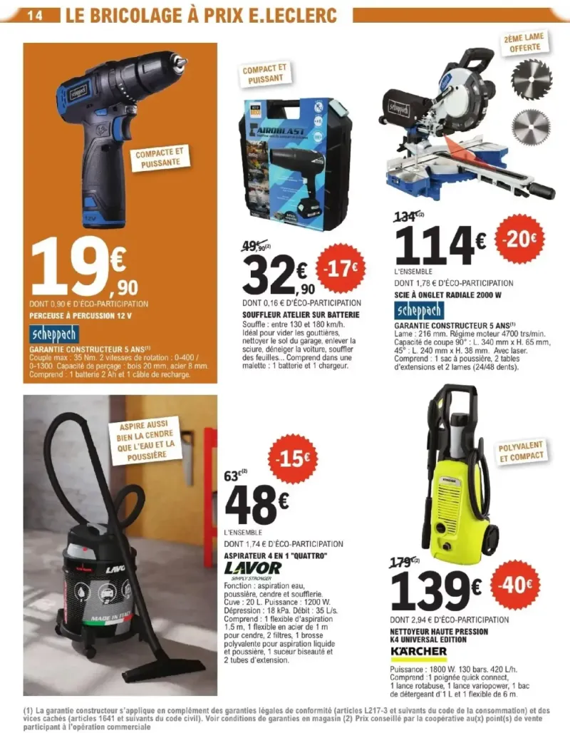 E.Leclerc catalogue du 22/09 – page 14