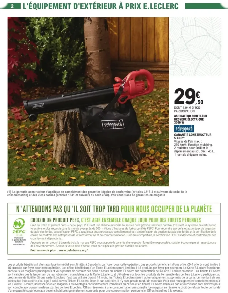 E.Leclerc catalogue du 22/09 – page 2