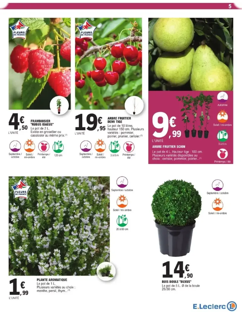 E.Leclerc catalogue du 22/09 – page 5