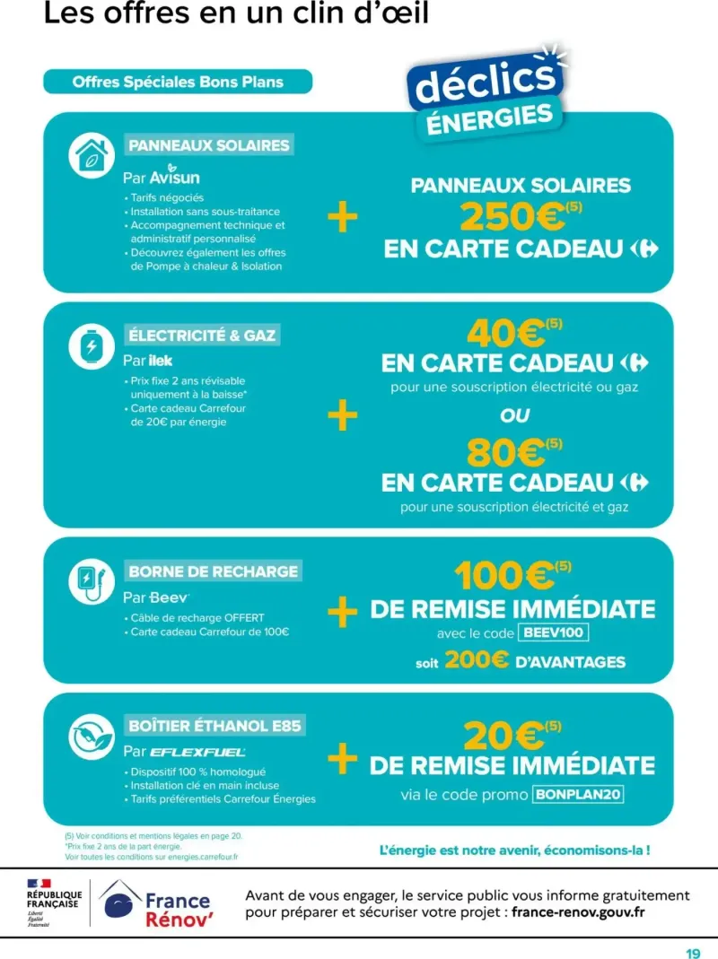 Carrefour catalogue du 22/09 – page 19