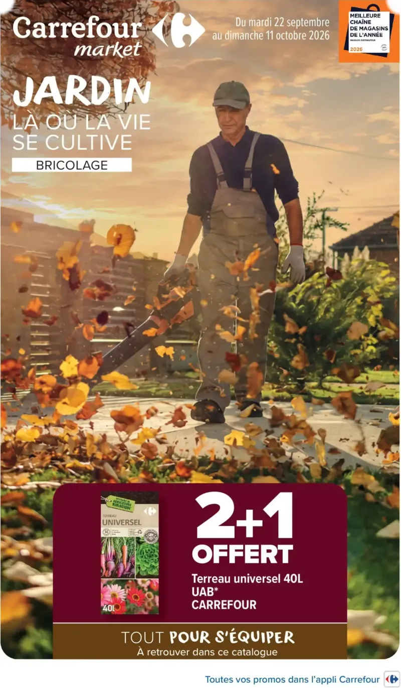 Carrefour Market catalogue du 22/09 – page 1