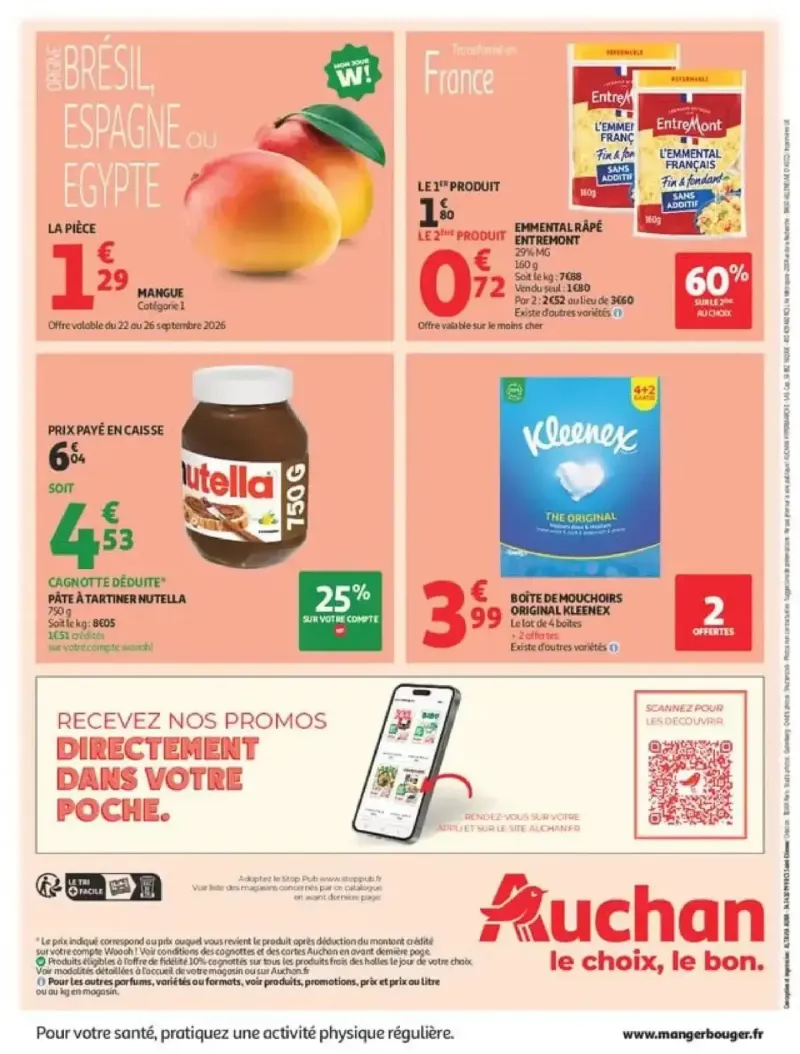 Auchan catalogue du 22/09 – page 60