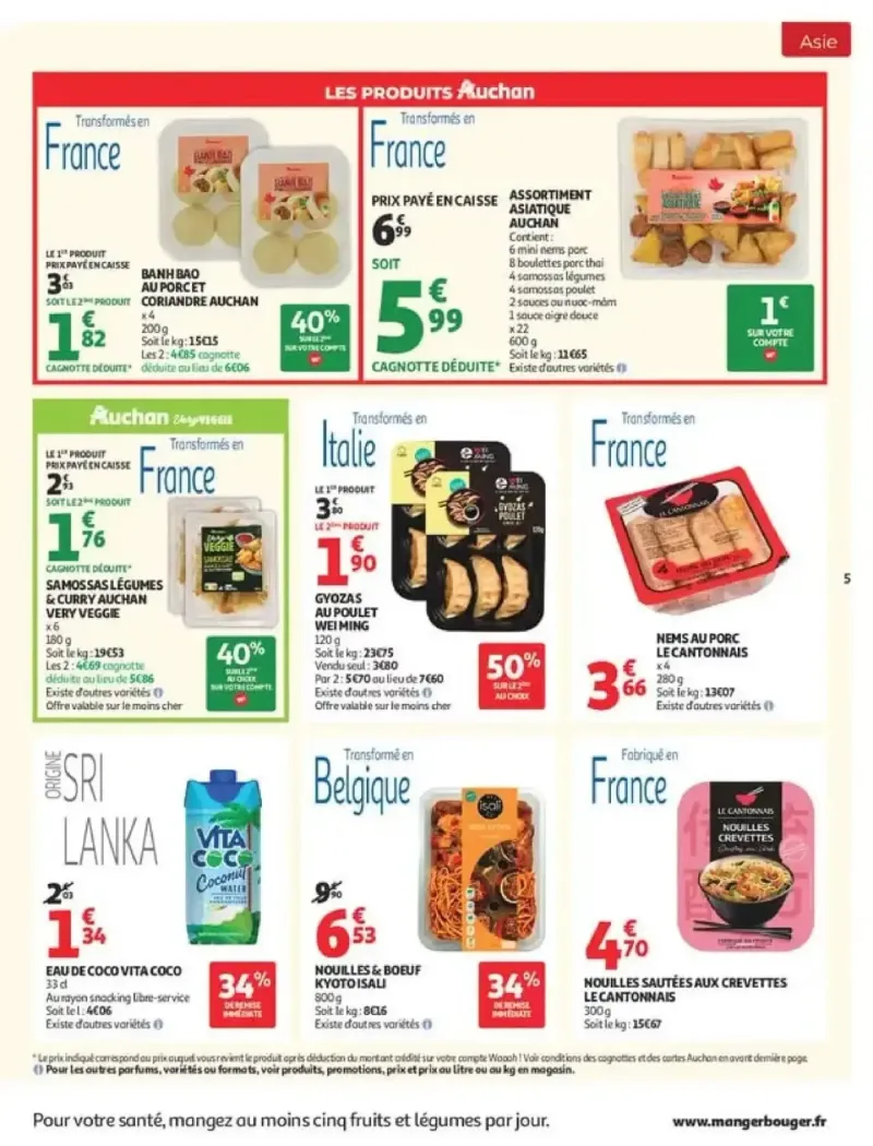 Auchan catalogue du 22/09 – page 5