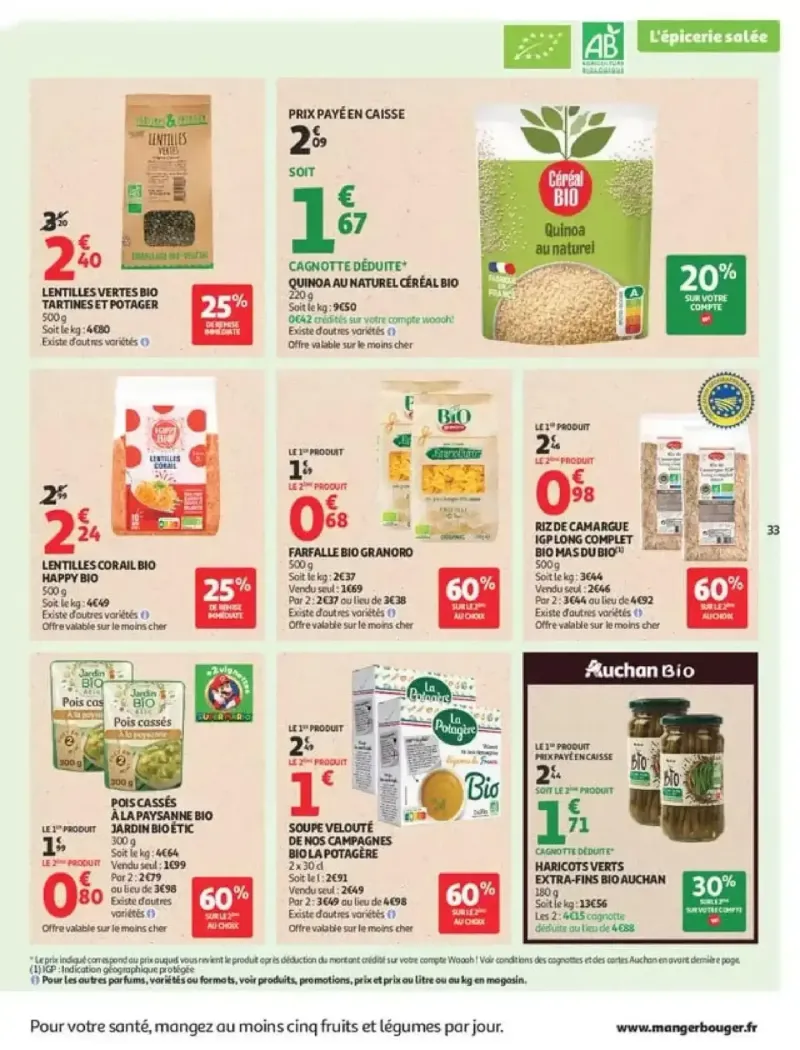 Auchan catalogue du 22/09 – page 33