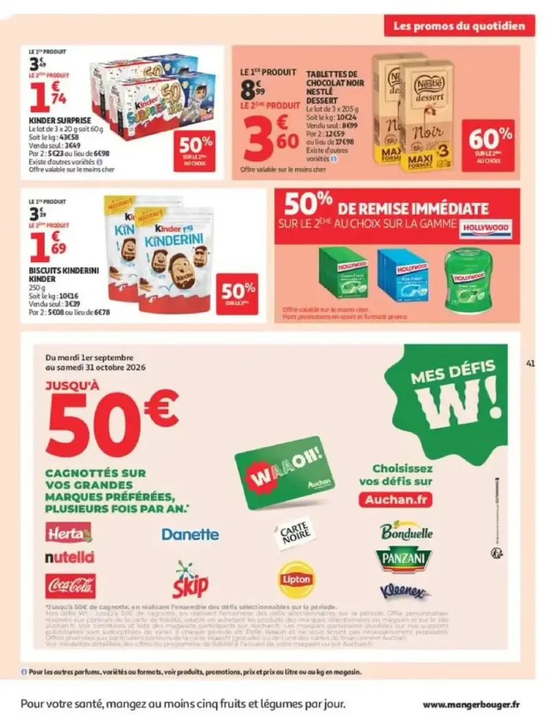 Auchan catalogue du 22/09 – page 41