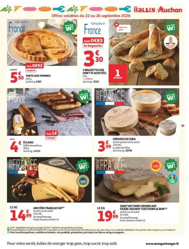 Auchan catalogue du 22/09 – page 19