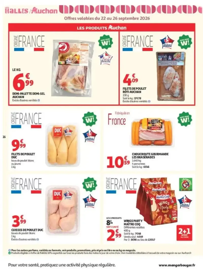 Auchan catalogue du 22/09 – page 16