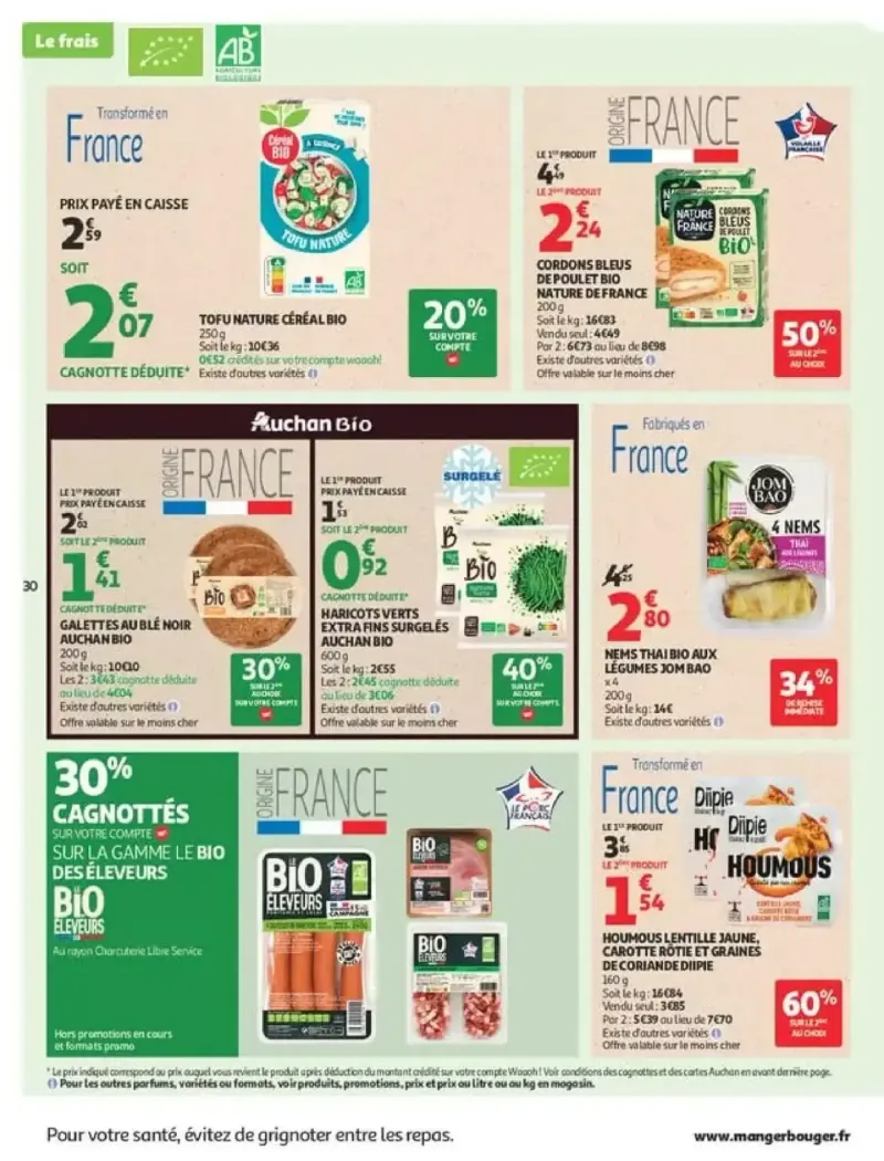 Auchan catalogue du 22/09 – page 30