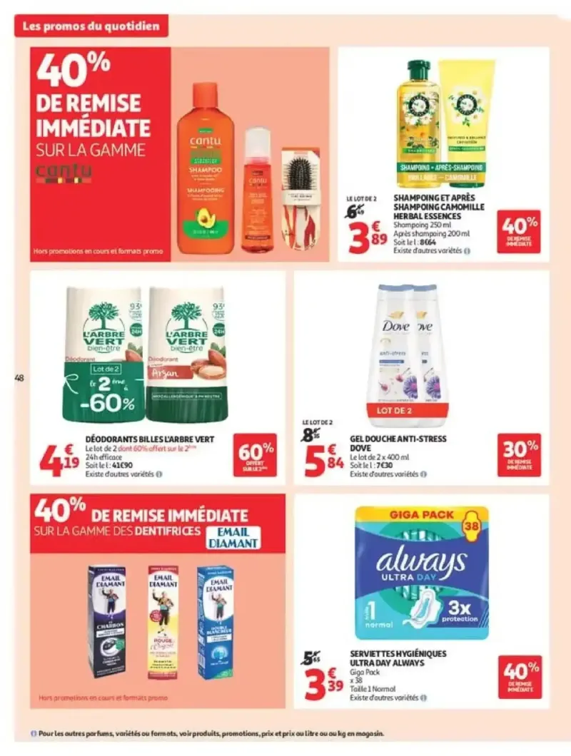Auchan catalogue du 22/09 – page 48