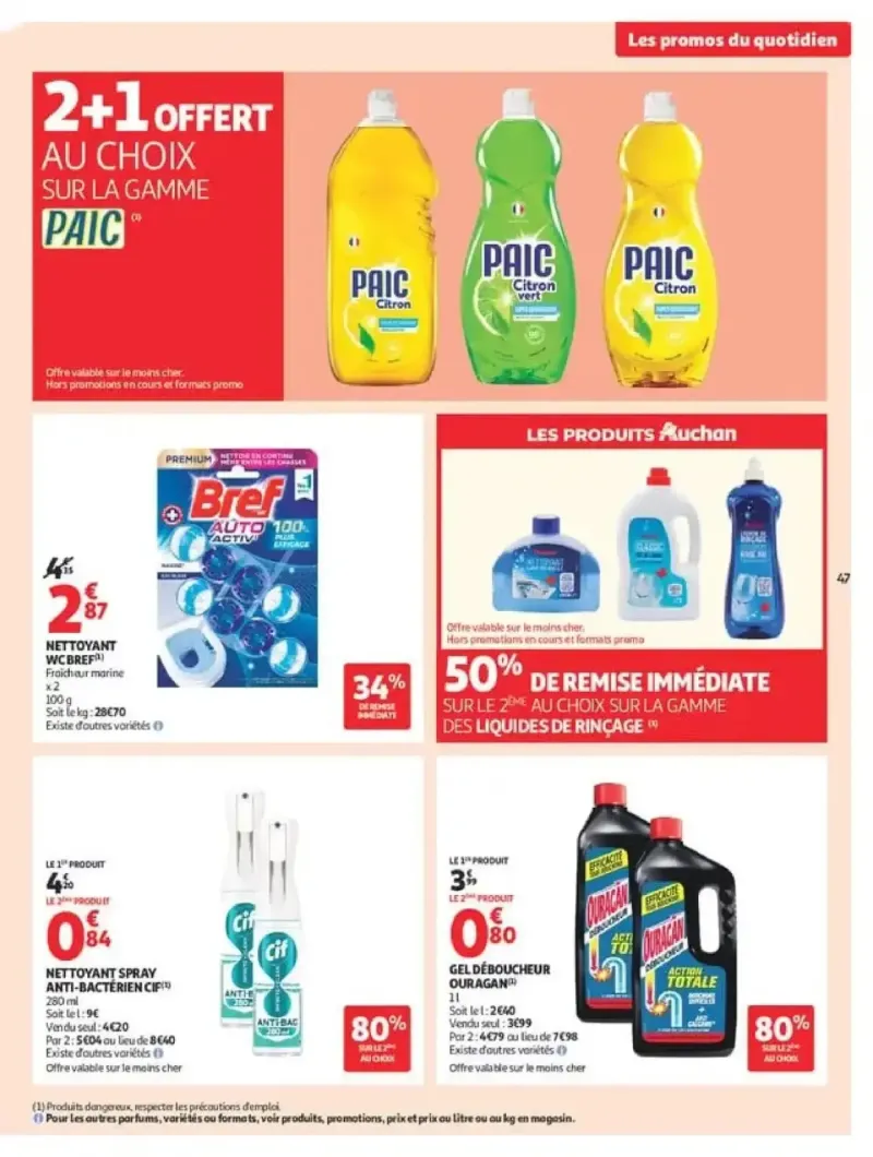 Auchan catalogue du 22/09 – page 47