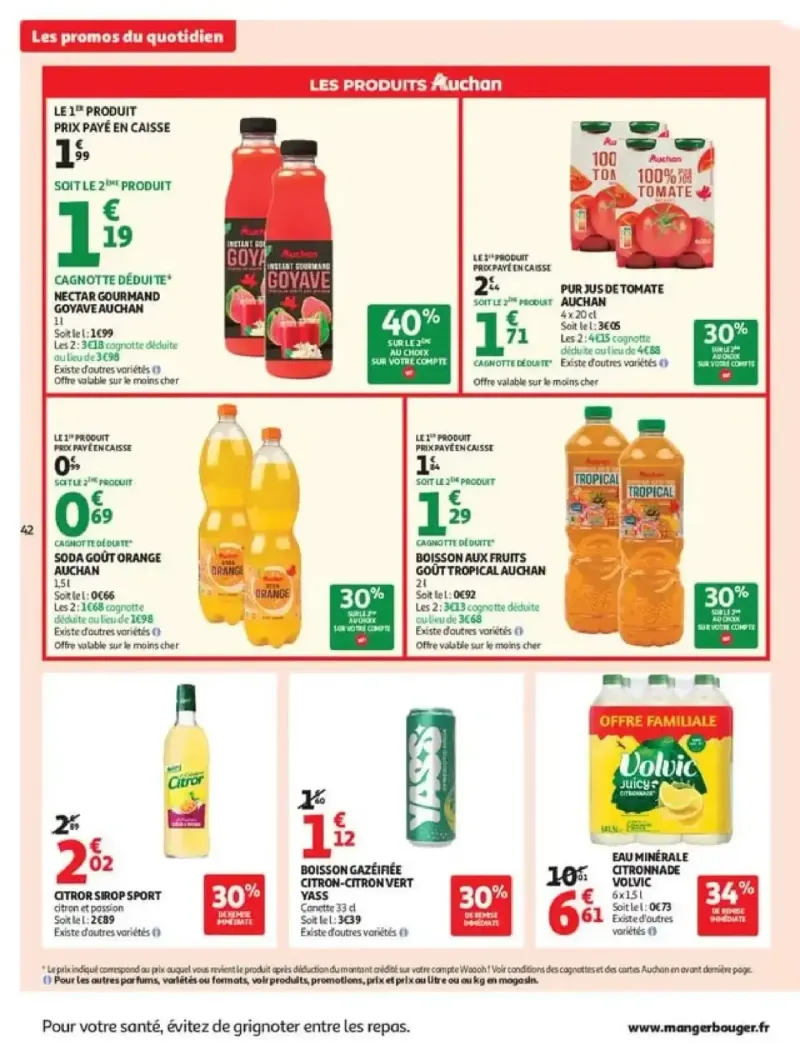 Auchan catalogue du 22/09 – page 42