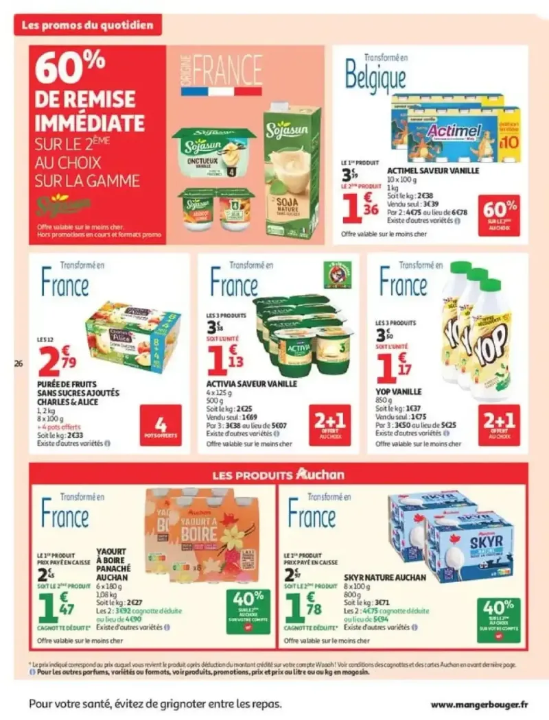 Auchan catalogue du 22/09 – page 26