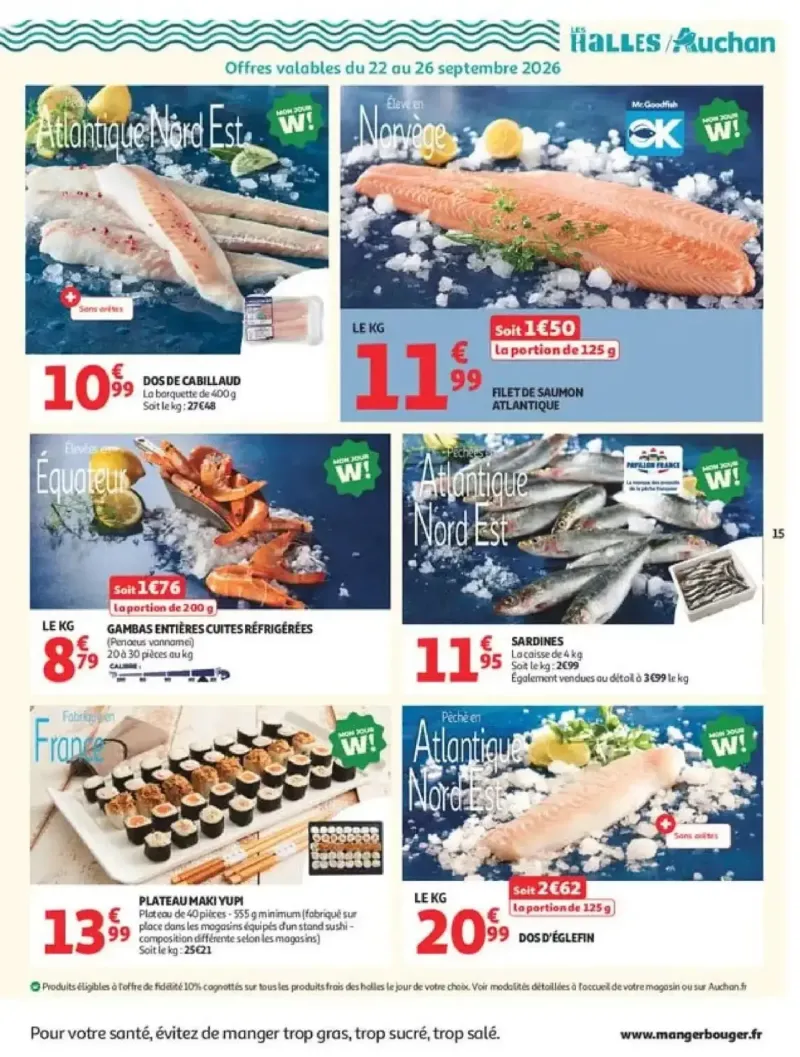Auchan catalogue du 22/09 – page 15