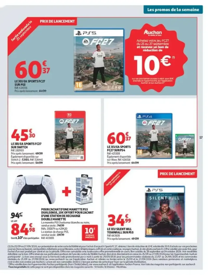 Auchan catalogue du 22/09 – page 57