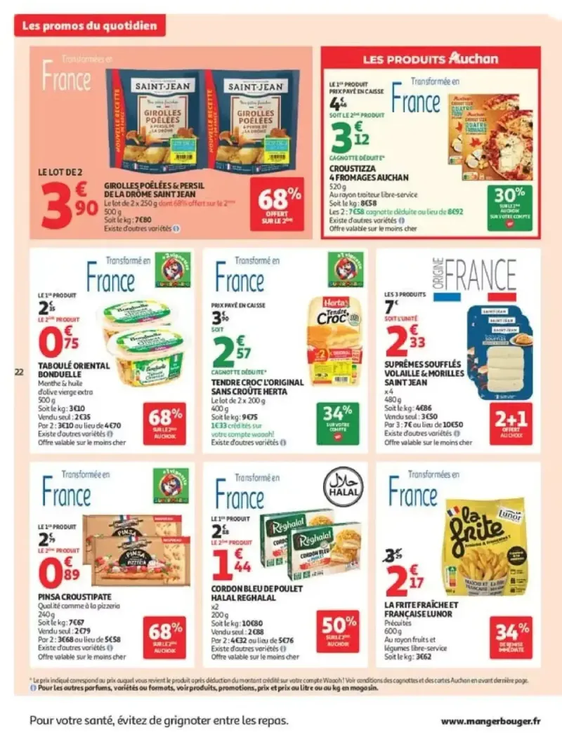 Auchan catalogue du 22/09 – page 22