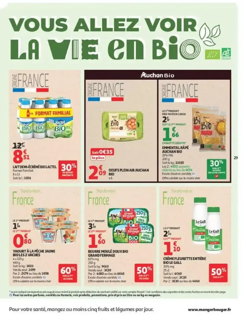 Auchan catalogue du 22/09 – page 29