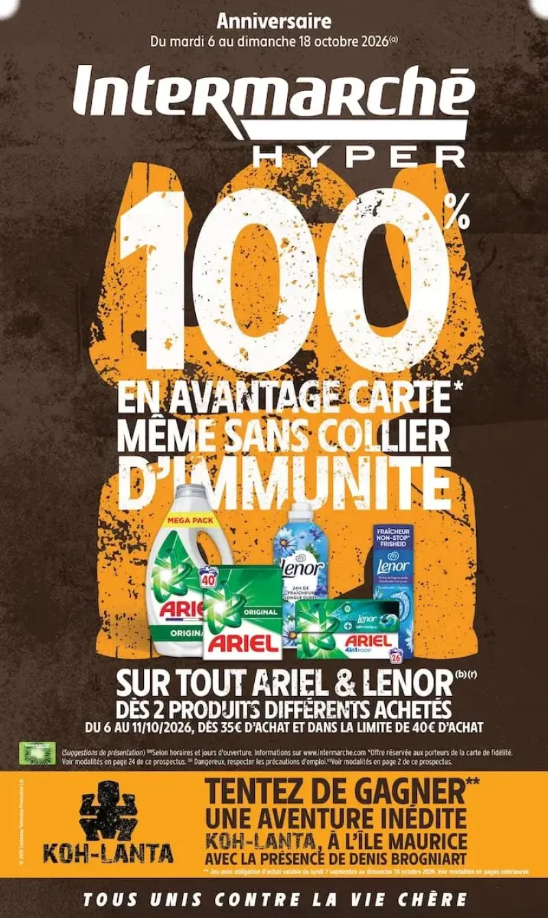Intermarché Hyper catalogue du 06/10 au 19/10/2026 – page 1