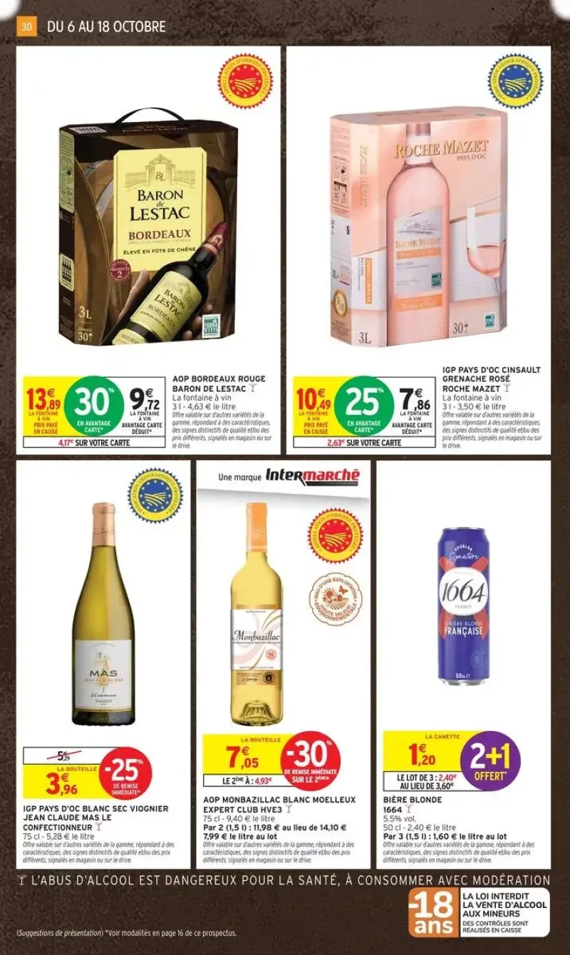 Intermarché Super catalogue du 06/10 au 19/10/2026 – page 30