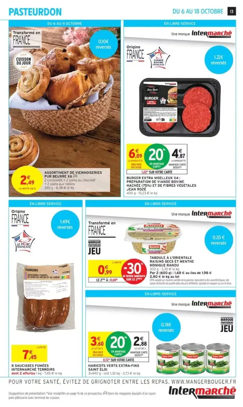 Intermarché Super catalogue du 06/10 au 19/10/2026 – page 13