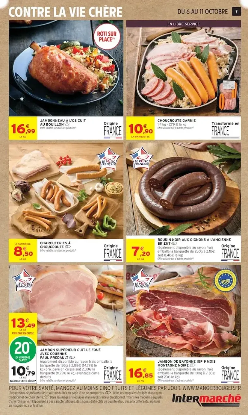 Intermarché Super catalogue du 06/10 au 19/10/2026 – page 7