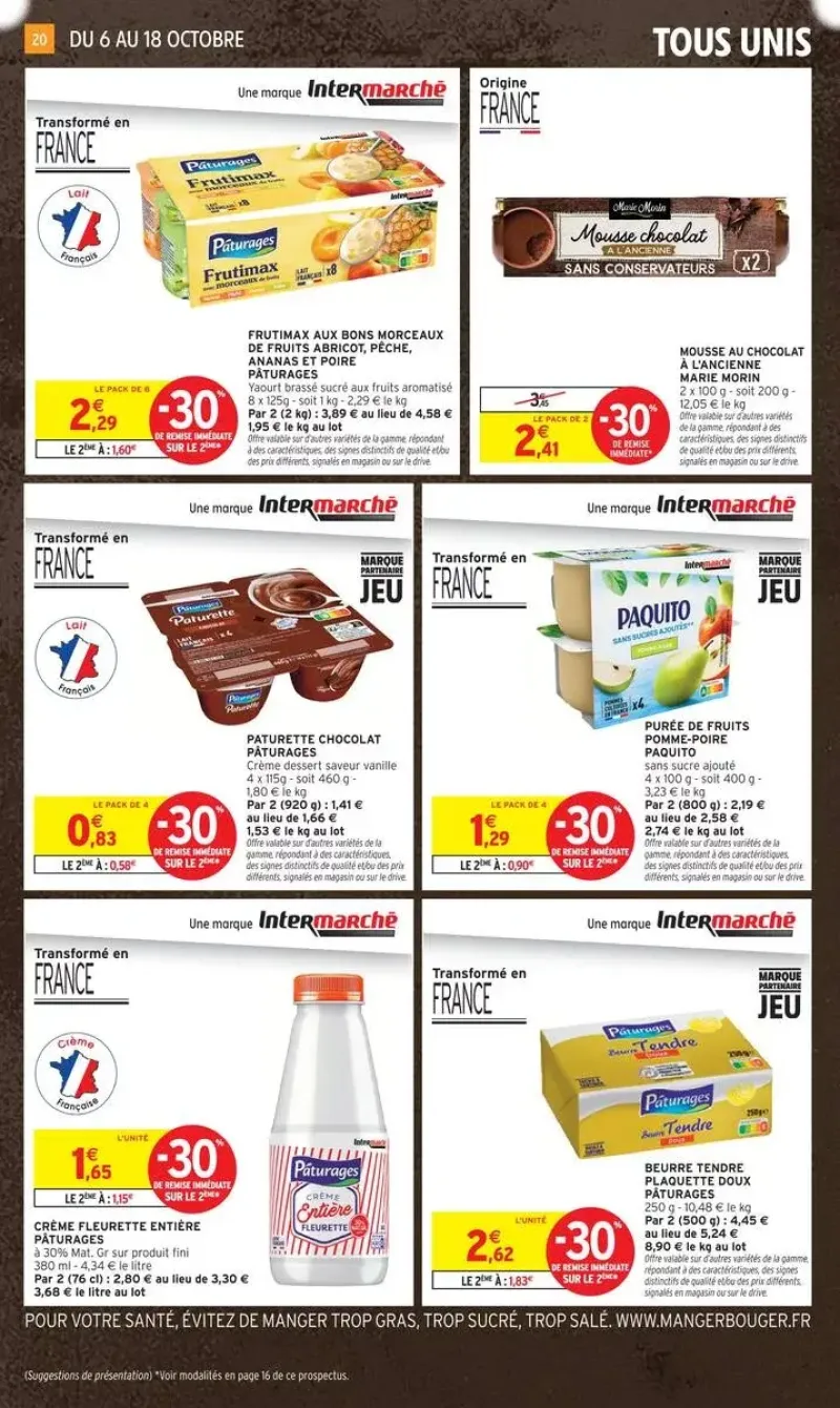 Intermarché Super catalogue du 06/10 au 19/10/2026 – page 20