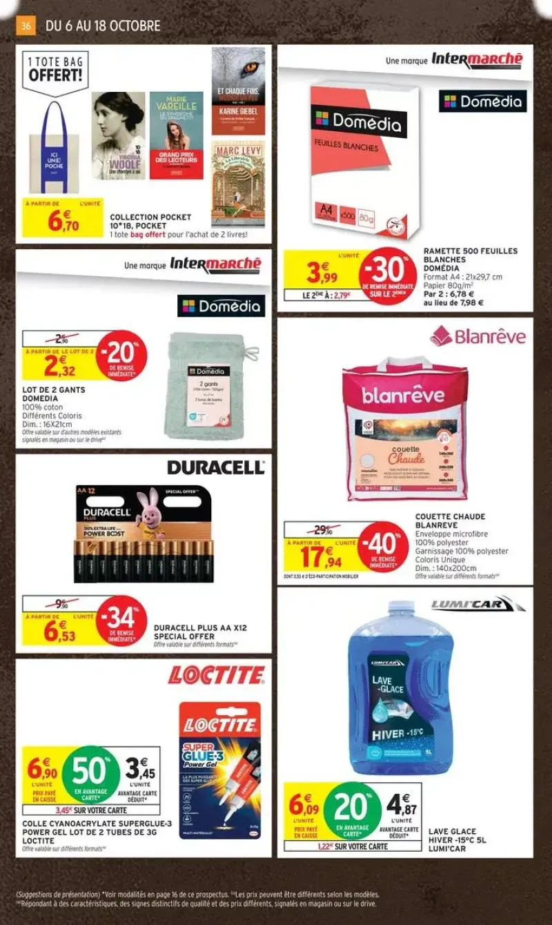 Intermarché Super catalogue du 06/10 au 19/10/2026 – page 36
