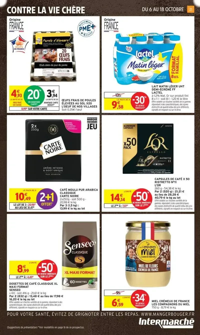 Intermarché Super catalogue du 06/10 au 19/10/2026 – page 21