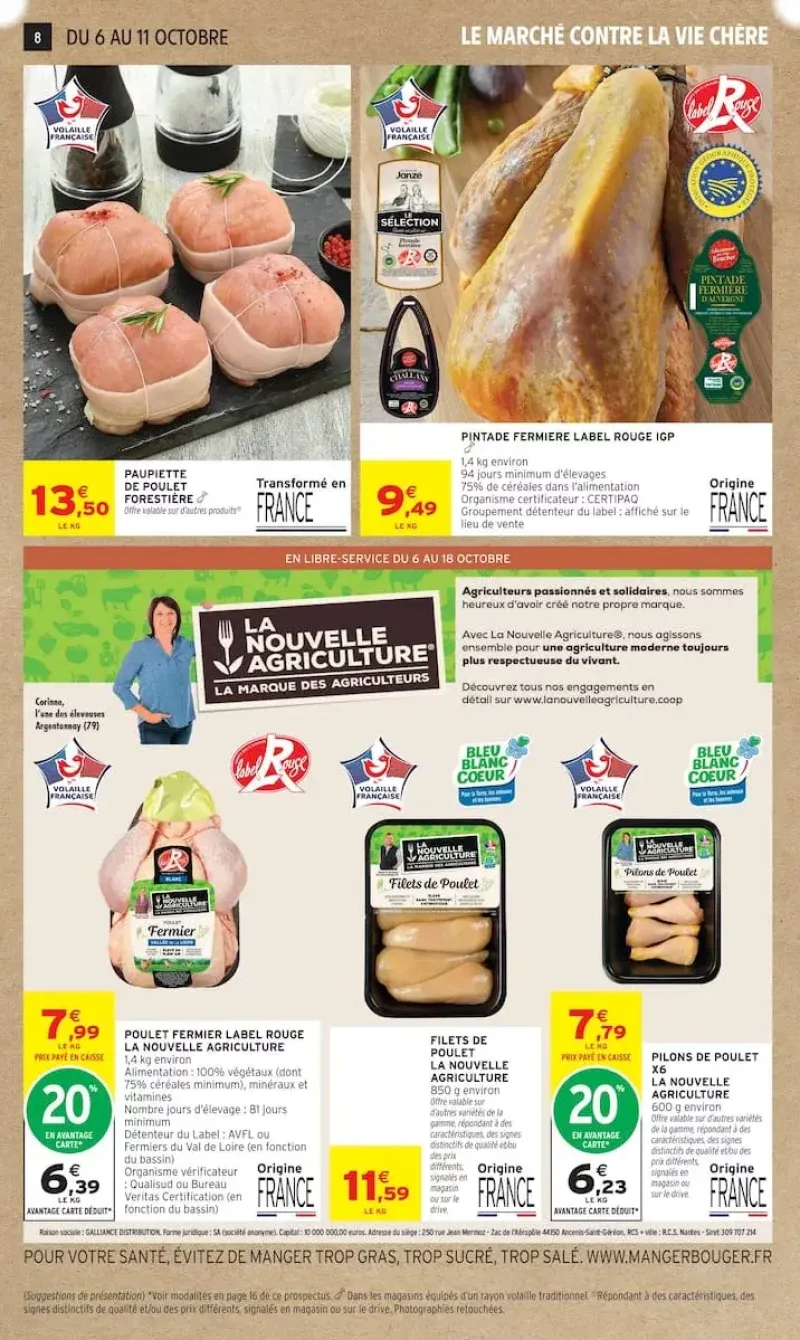 Intermarché Super catalogue du 06/10 au 19/10/2026 – page 8