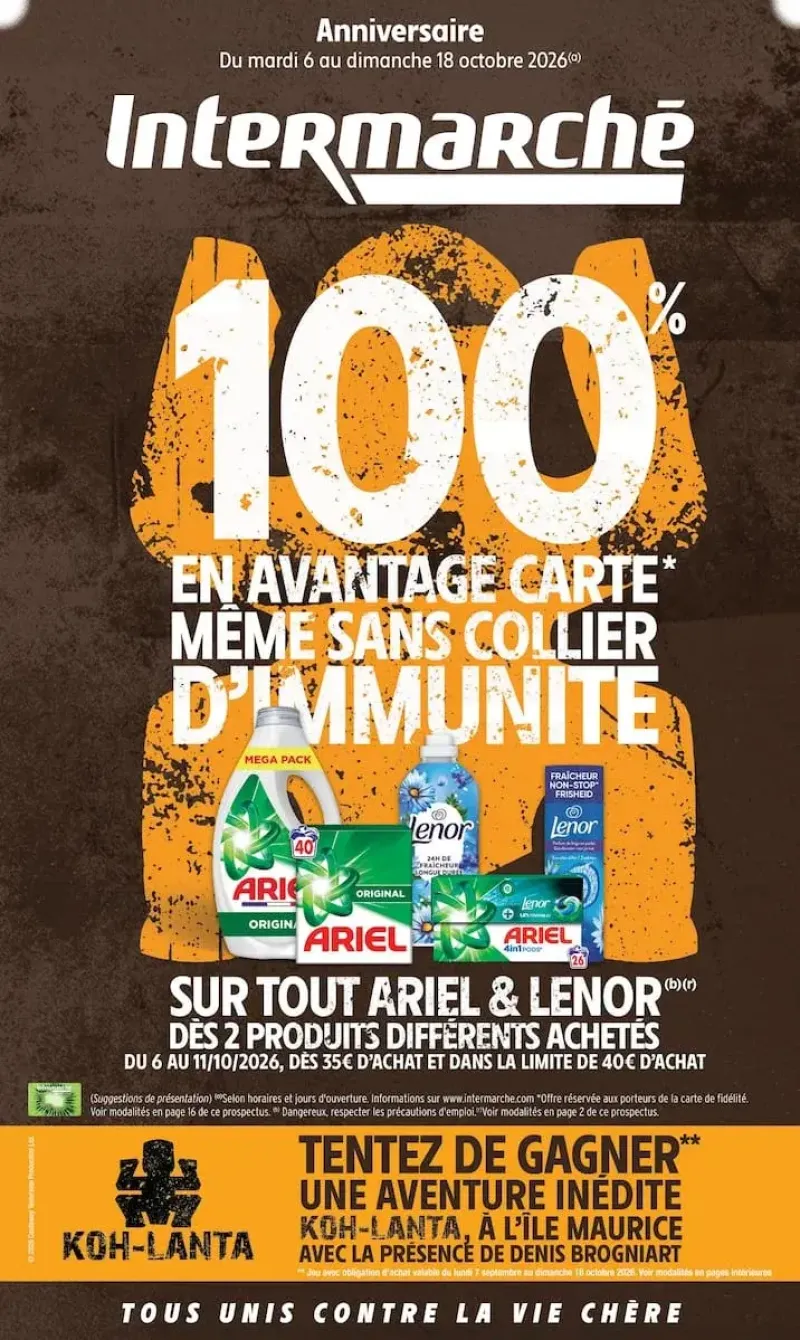 Intermarché Super catalogue du 06/10 au 19/10/2026 – page 1