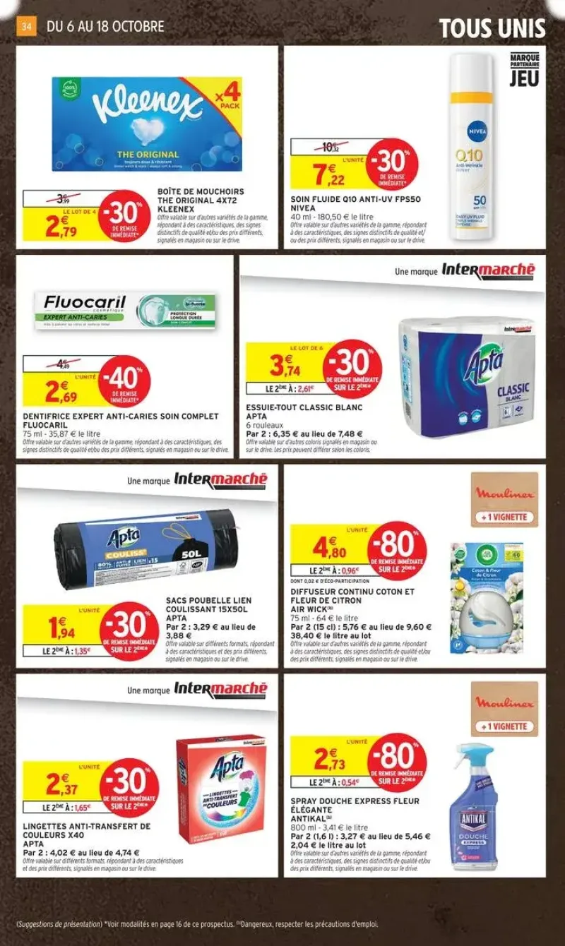 Intermarché Super catalogue du 06/10 au 19/10/2026 – page 34