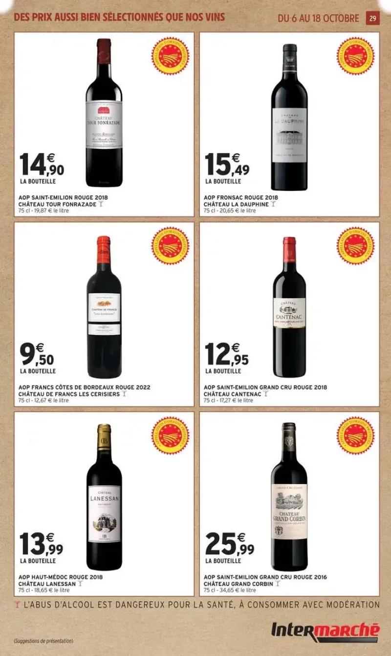 Intermarché Super catalogue du 06/10 au 19/10/2026 – page 29