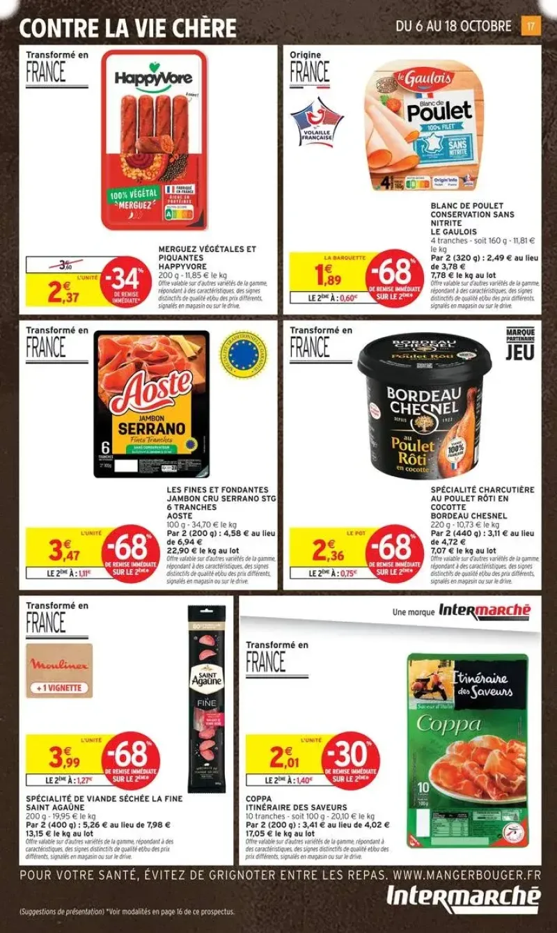 Intermarché Super catalogue du 06/10 au 19/10/2026 – page 17