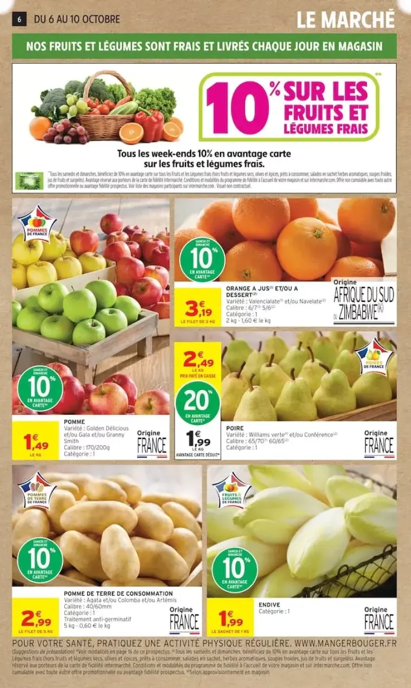 Intermarché Super catalogue du 06/10 au 19/10/2026 – page 6