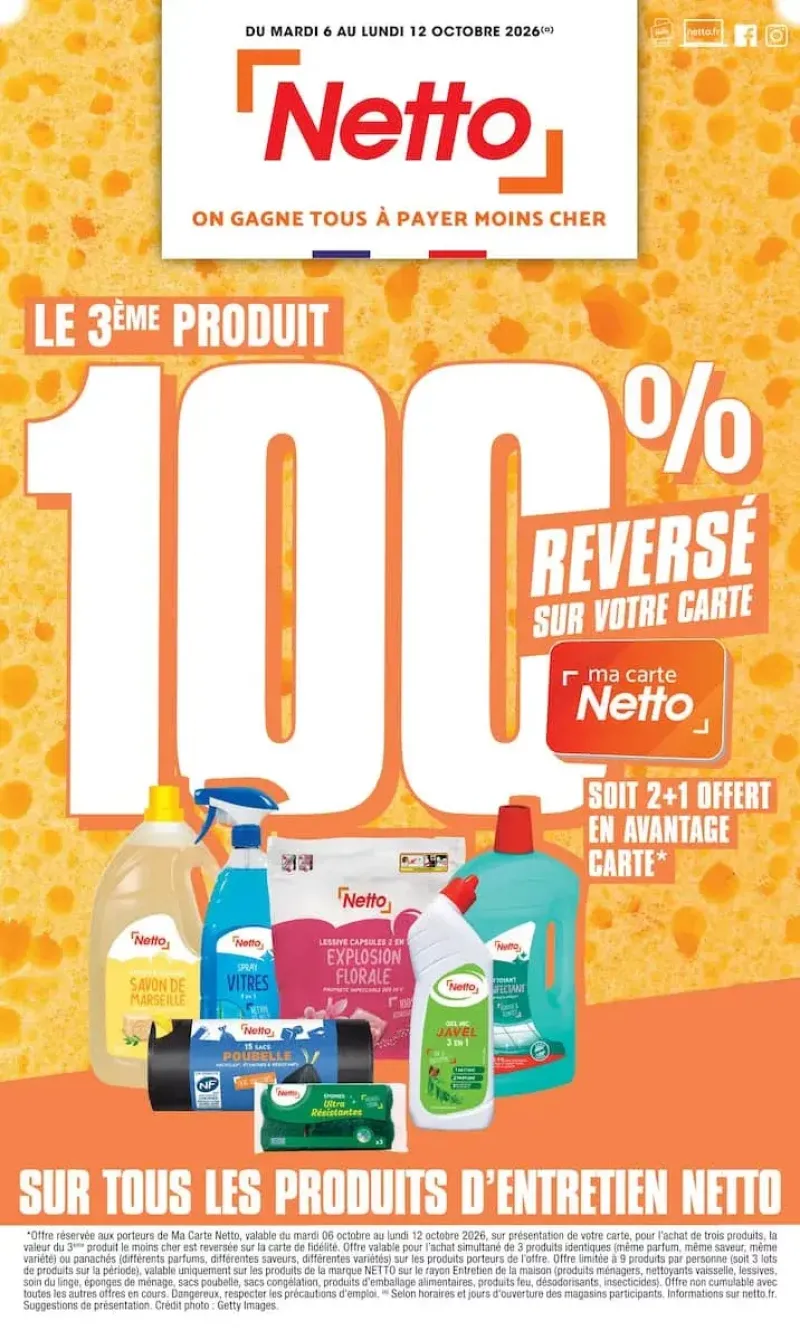 Netto catalogue du 06/10 au 13/10/2026 – page 1