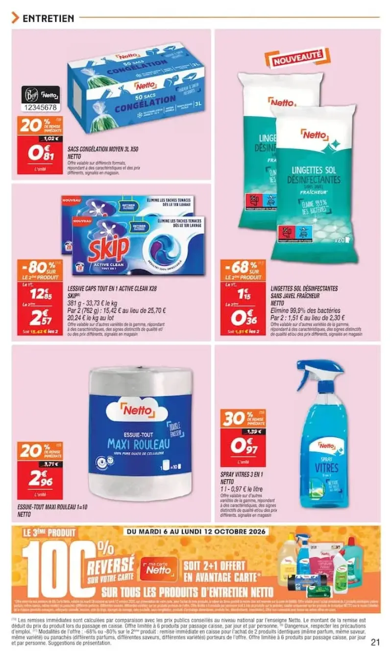 Netto catalogue du 06/10 au 13/10/2026 – page 21