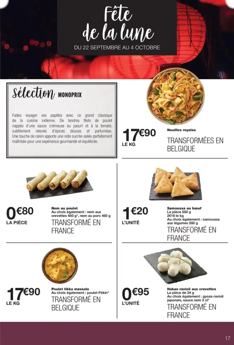 Monoprix catalogue du 22/09 – page 17