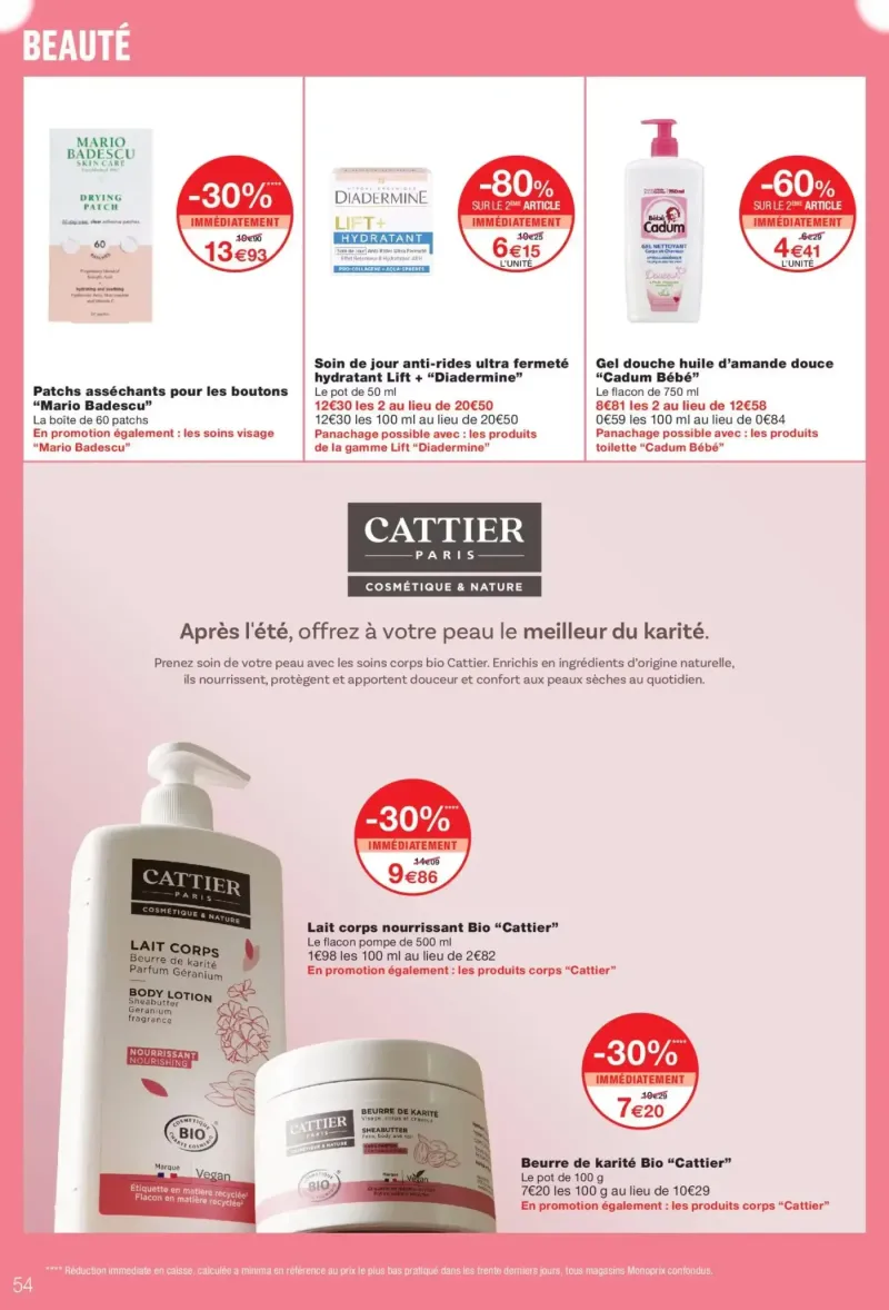 Monoprix catalogue du 22/09 – page 54