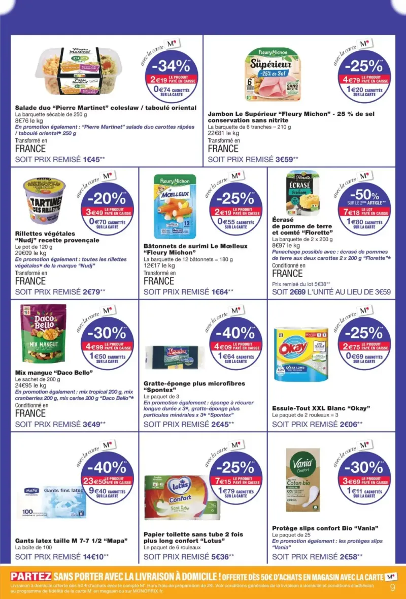 Monoprix catalogue du 22/09 – page 9