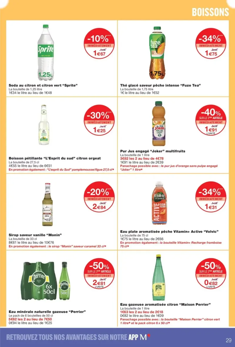 Monoprix catalogue du 22/09 – page 29