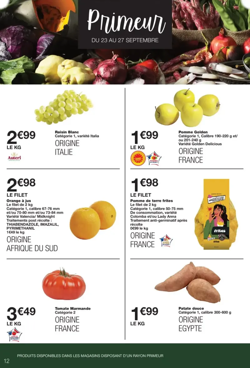 Monoprix catalogue du 22/09 – page 12