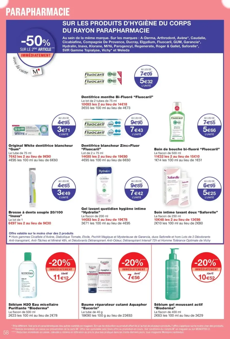 Monoprix catalogue du 22/09 – page 58